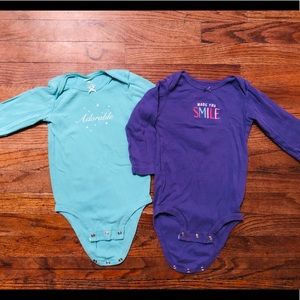 Long sleeve toddler onesies
